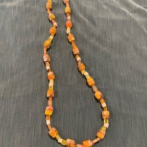 Orange/Brown Necklace